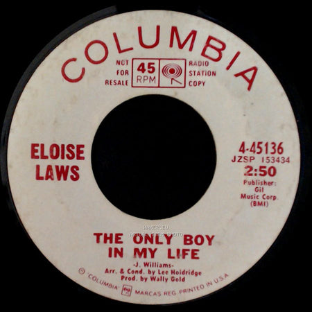 Eloise Laws - You Make Me Feel Like Someone / The Only Boy In My Life side B
