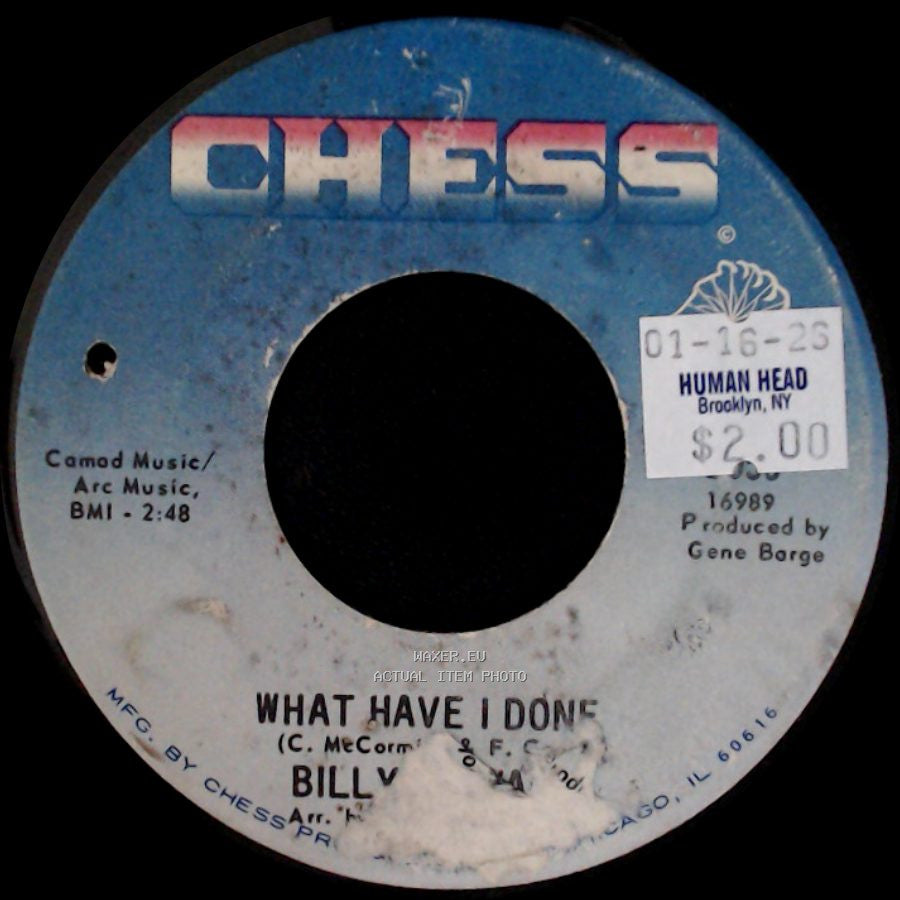 Billy Stewart / Billy - Tell Me The Truth / What Have I Done side B