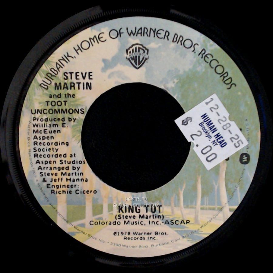 Steve Martin / Steve Martin And The Toot Uncommons - Sally Goodin / Hoedown At Alice's / King Tut side B