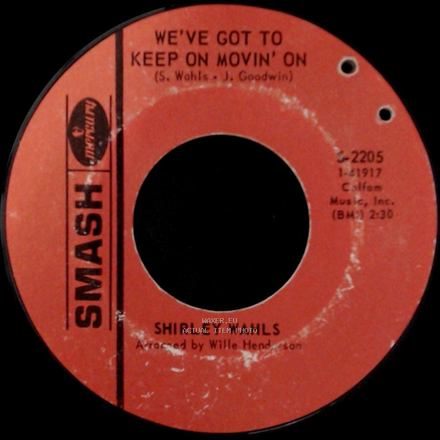 Shirley Wahls - We've Got To Keep On Movin' On / We've Got To Keep On Movin' On side A