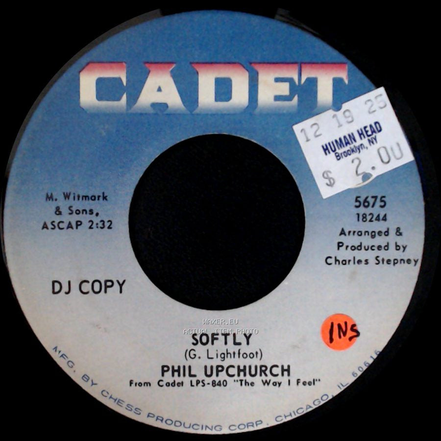 Phil Upchurch - You Don't Have To Know / Softly side B