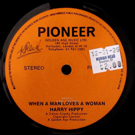 The Mexicano / Harry Hippy - Move Up Starsky / When A Man Loves A Woman side B