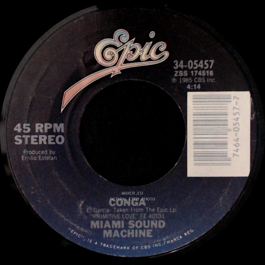 Miami Sound Machine - Conga / Mucho Money side A