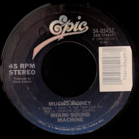 Miami Sound Machine - Conga / Mucho Money side B