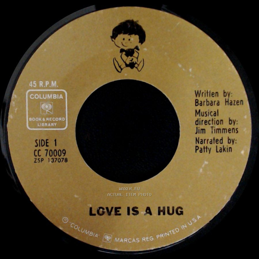 Unknown Artist - Love Is A Hug / Love Is A Hug side A