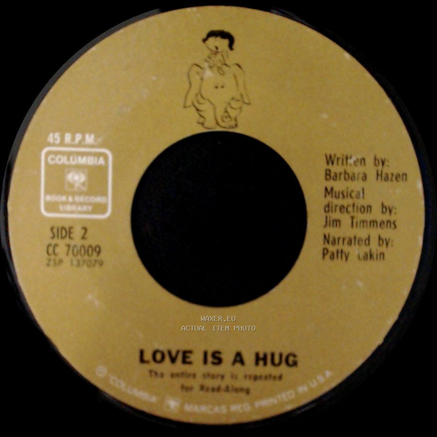Unknown Artist - Love Is A Hug / Love Is A Hug side B