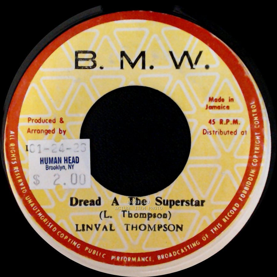 Linval Thompson - Version / Dread A The Superstar side B