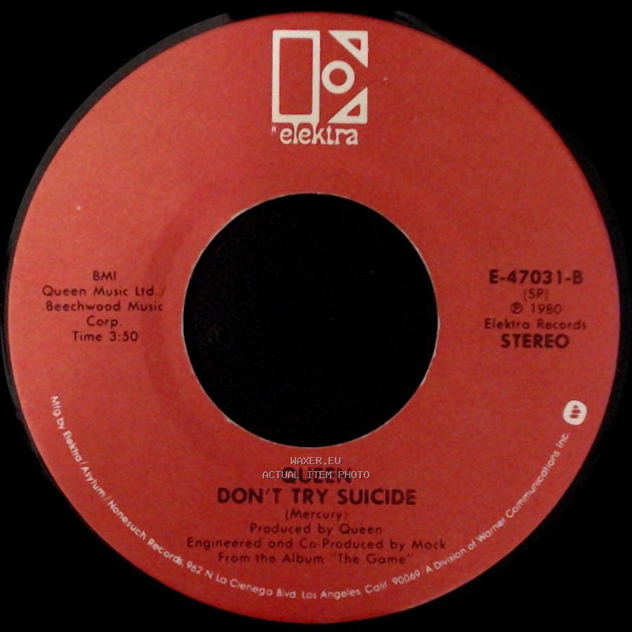 Queen - Don't Try Suicide / Another One Bites The Dust side A