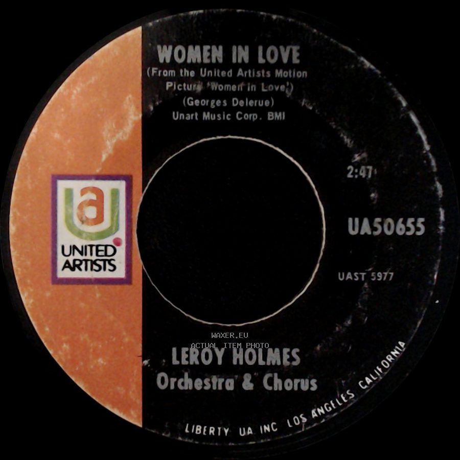 Leroy Holmes Orchestra & Chorus - Women In Love / The Mercenary side A