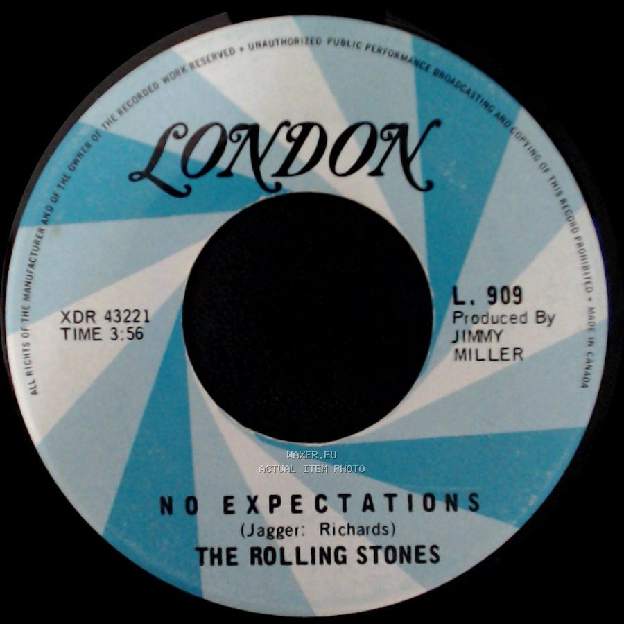 The Rolling Stones - No Expectations / Street Fighting Man side A