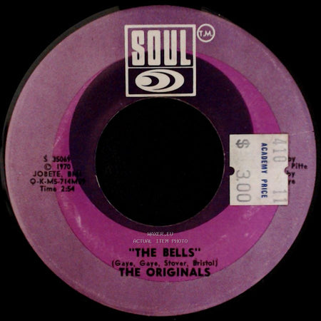 The Originals - I'll Wait For You / The Bells side B