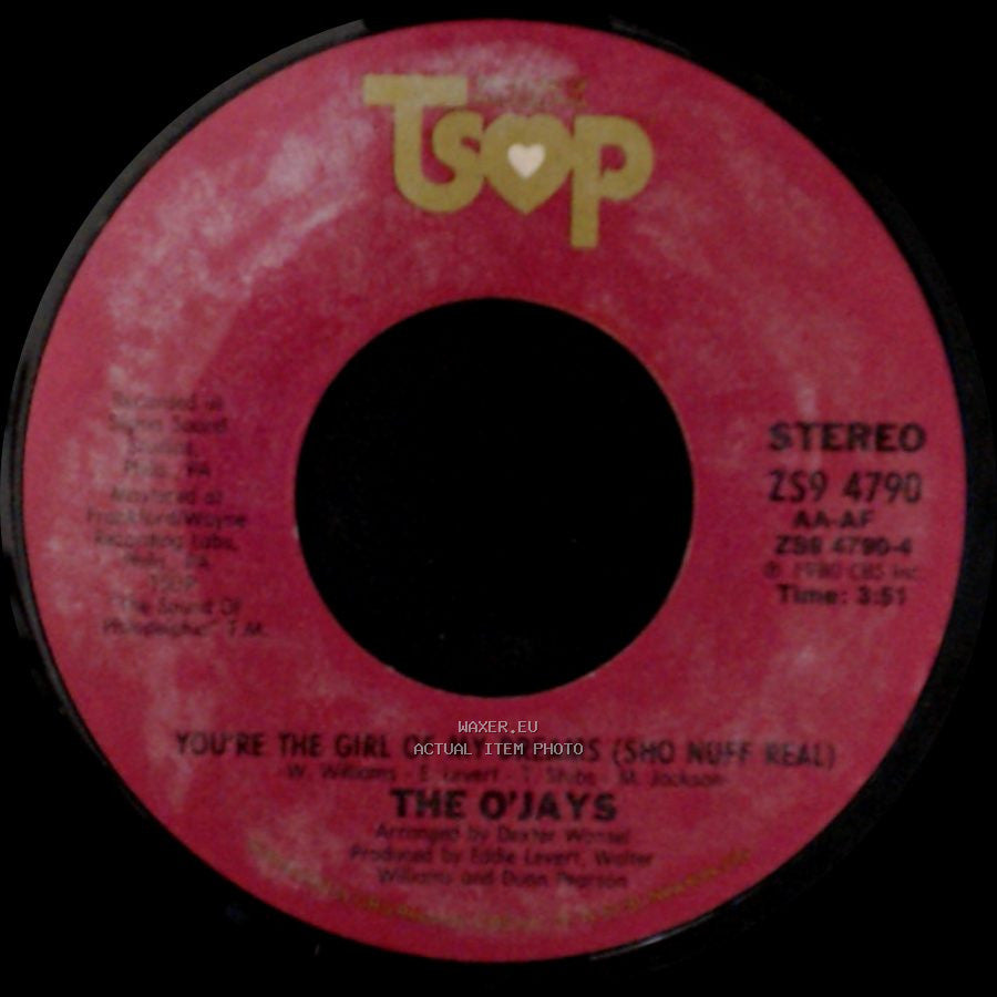 The O'jays - You're The Girl Of My Dreams (Sho Nuff Real) / Girl, Don't Let It Get You Down side A