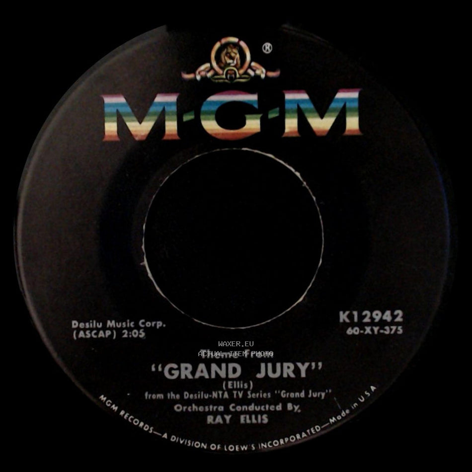 Ray Ellis - Theme From "Grand Jury" / Midnight Lace side A