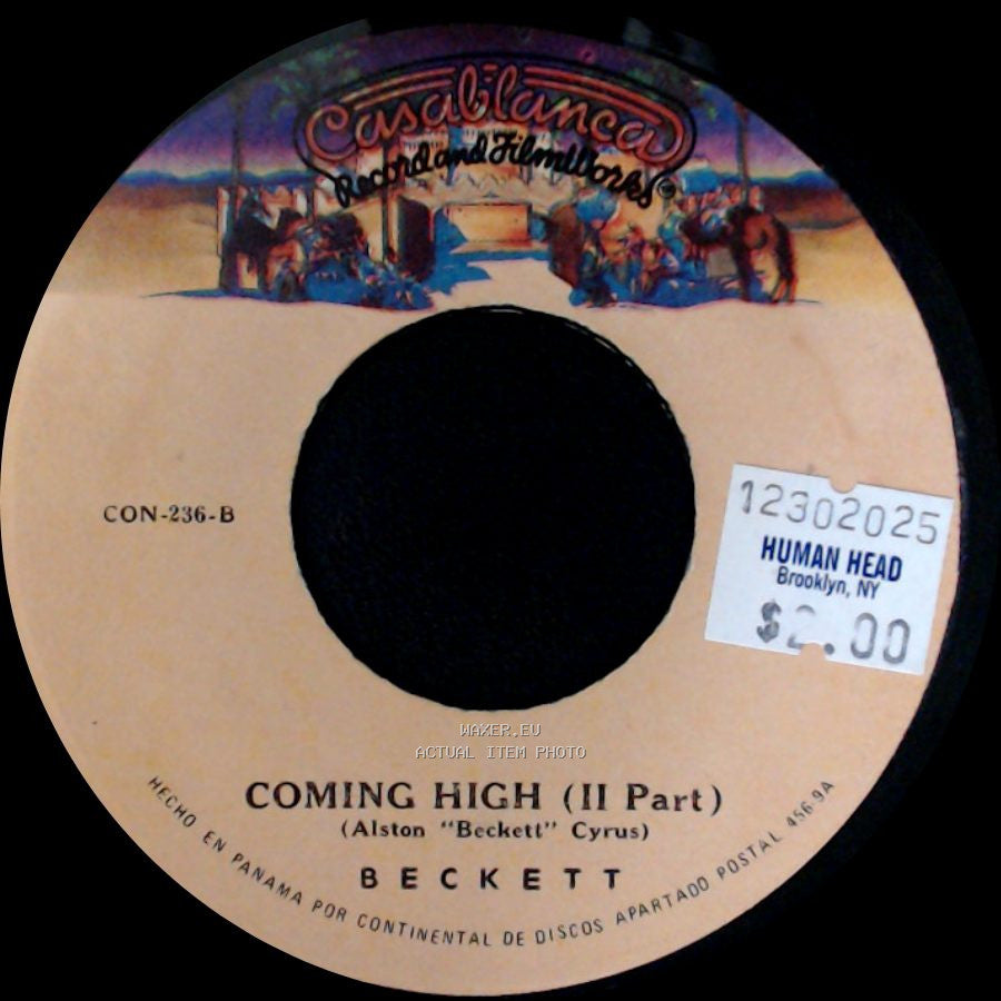 Beckett - Coming High (1 Part) / Coming High (Ii Part) side B