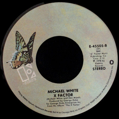 Michael White - You Are My Heartbeat / X Factor side B