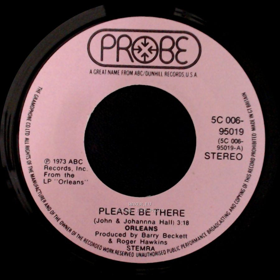 Orleans - Please Be There / Mountain side A
