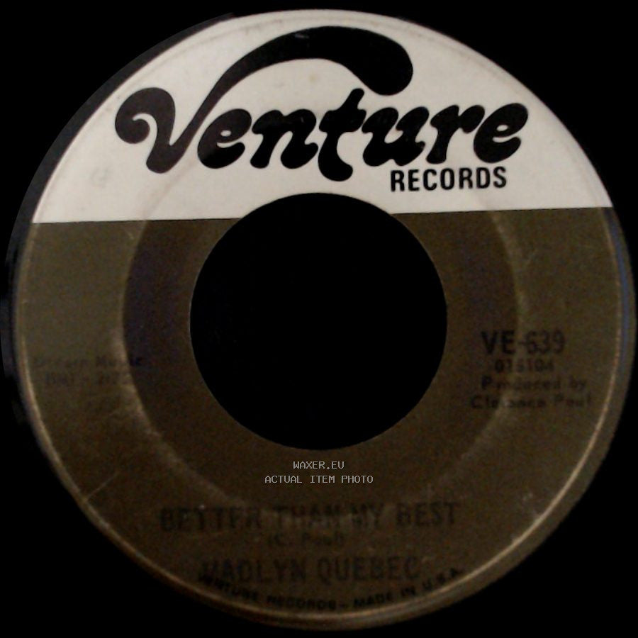 Madlyn Quebec - Better Than My Rest / The Love I've Been Looking For side A