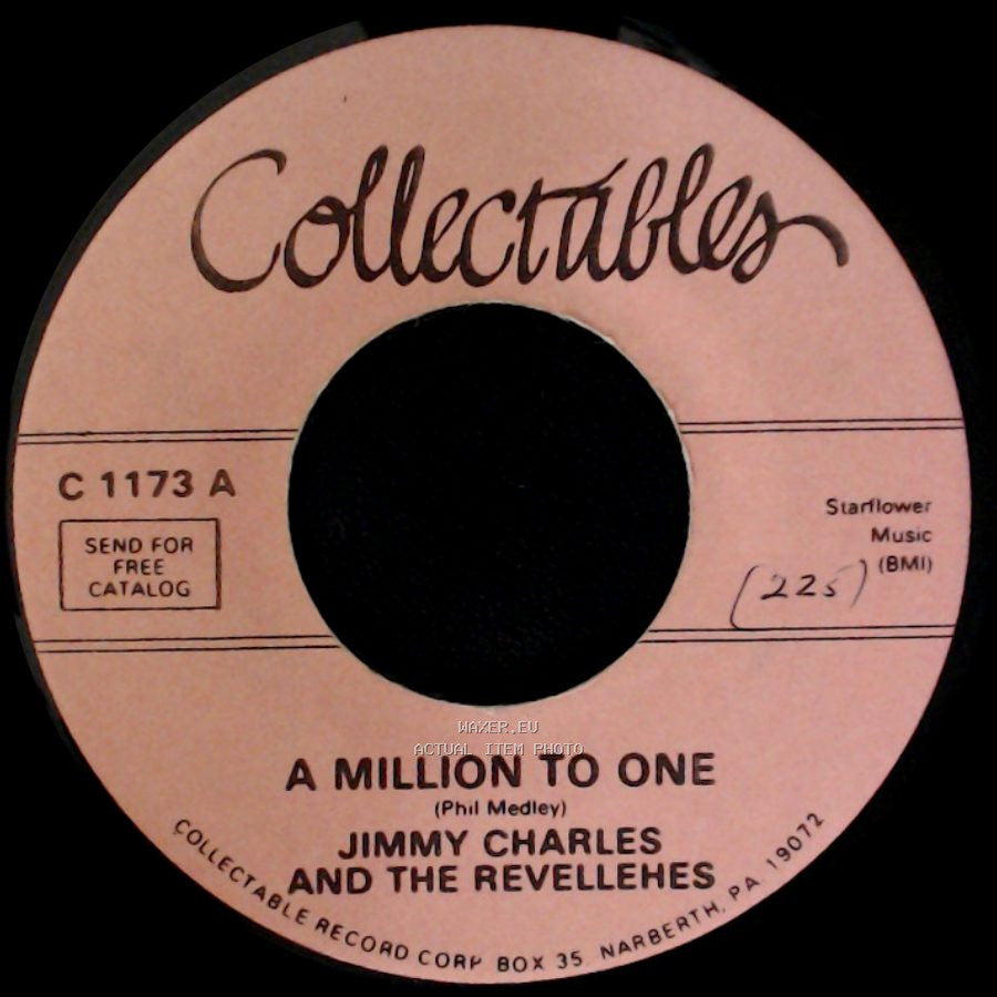 Jimmy Charles And The Revellehes - Hop Scotch Hop / A Million To One side B