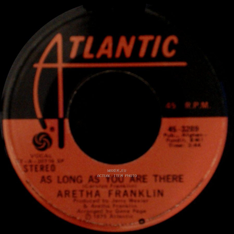 Aretha Franklin - Mr. D.J. (5 For The D.J.) / As Long As You Are There side B