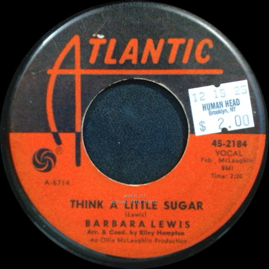 Barbara Lewis - Think A Little Sugar / Hello Stranger side A