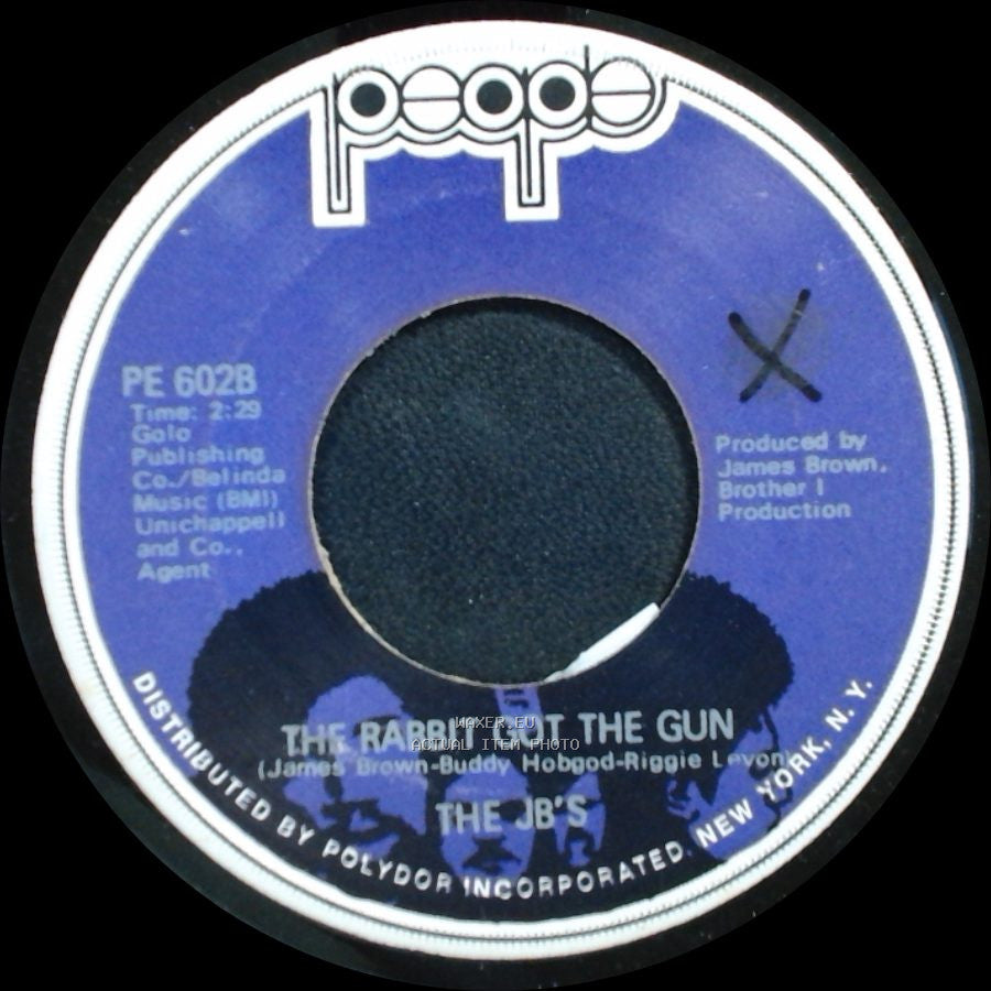 The Jb's - Gimme Some More / The Rabbit Got The Gun side B
