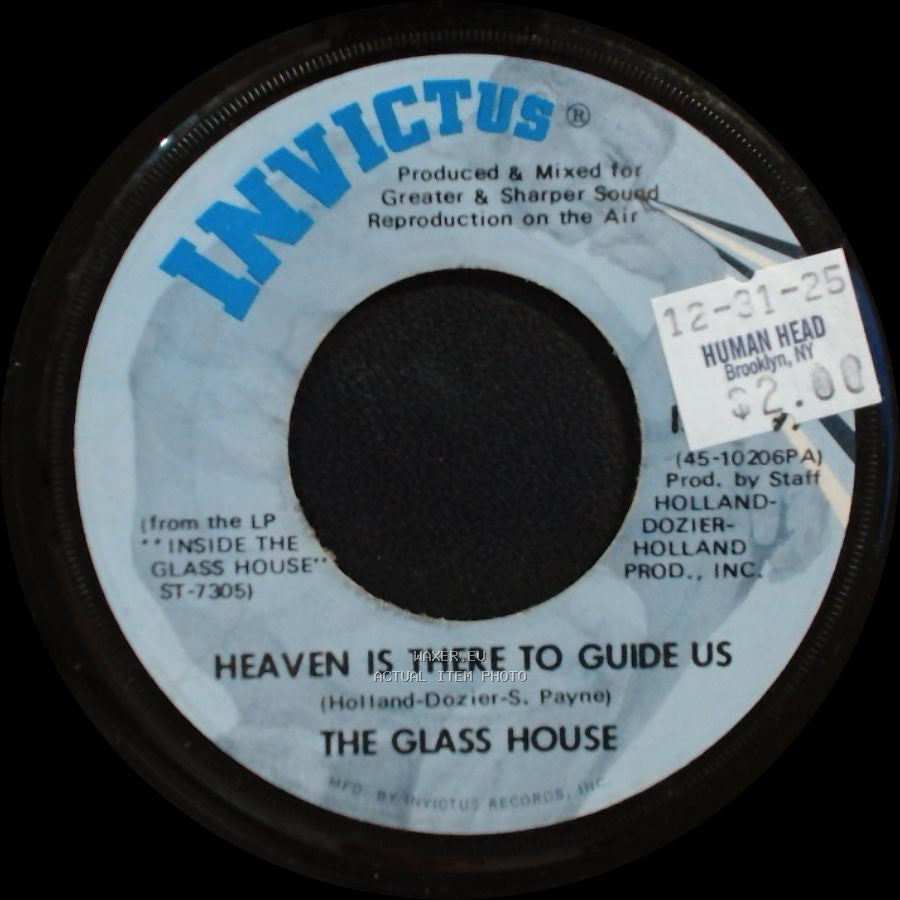 The Glass House - Heaven Is There To Guide Us / Look What We've Done To Love side A