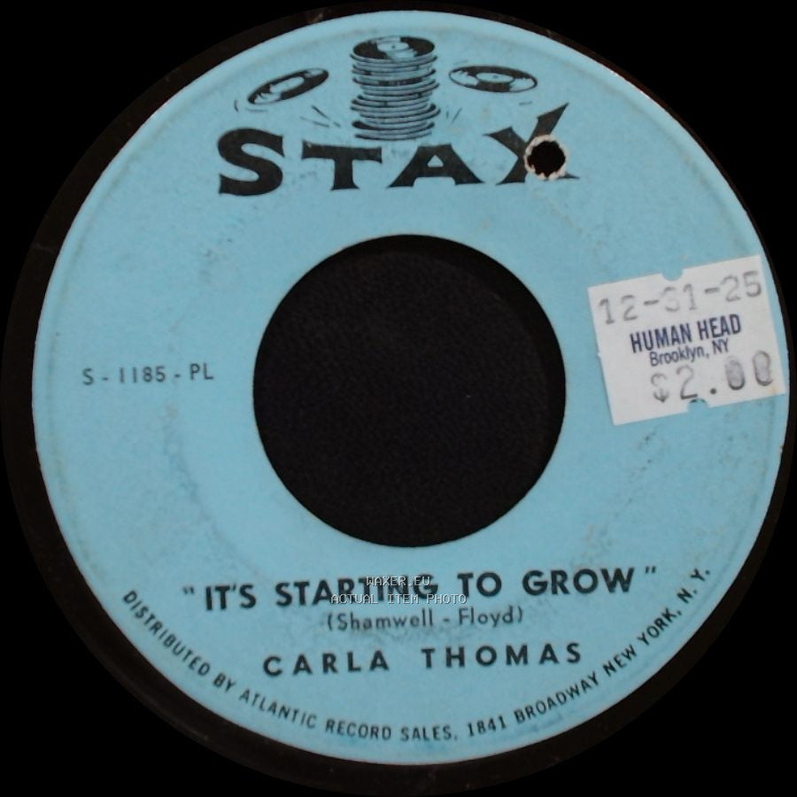 Carla Thomas - It's Starting To Grow / Something Good (Is Going To Happen To You) side A