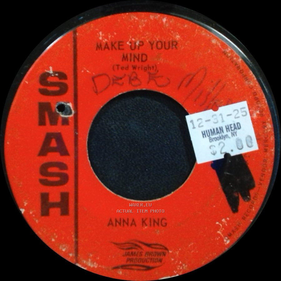 Anna King - If You Don't Think / Make Up Your Mind side B
