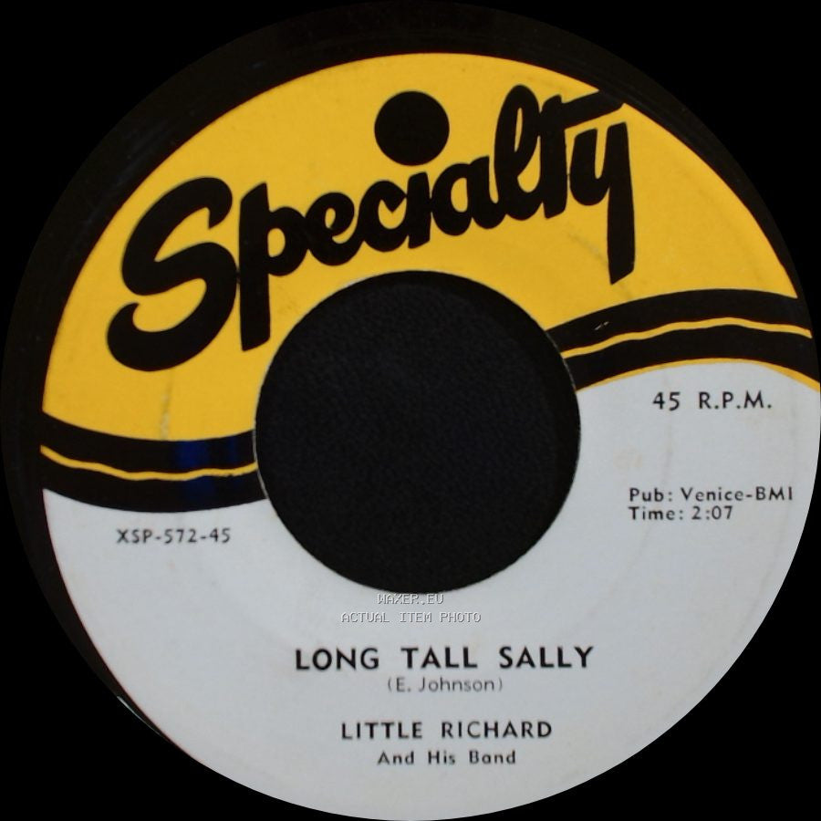 Little Richard And His Band / Little Richard - Long Tall Sally / Slippin' And Slidin' (Peepin' And Hidin') side A