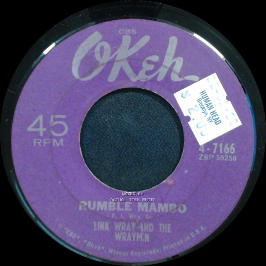 Link Wray And The Wraymen / Red Saunders & His Orch. With Delores Hawkins & The Hambone Kids - Rumble Mambo / Hambone side A