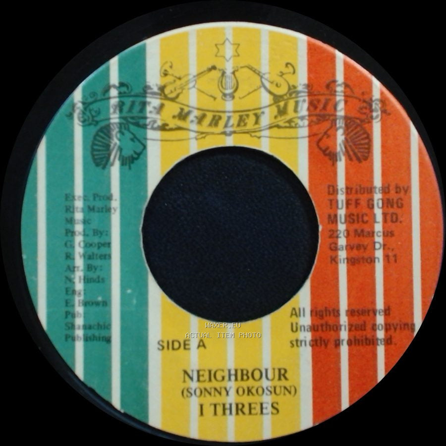 I Threes - Neighbour (Sonny Okosun) / Mi Friend side A