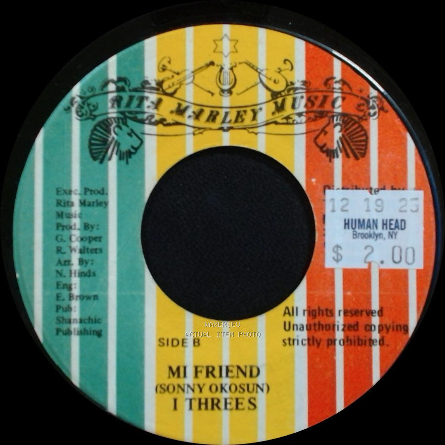 I Threes - Neighbour (Sonny Okosun) / Mi Friend side B