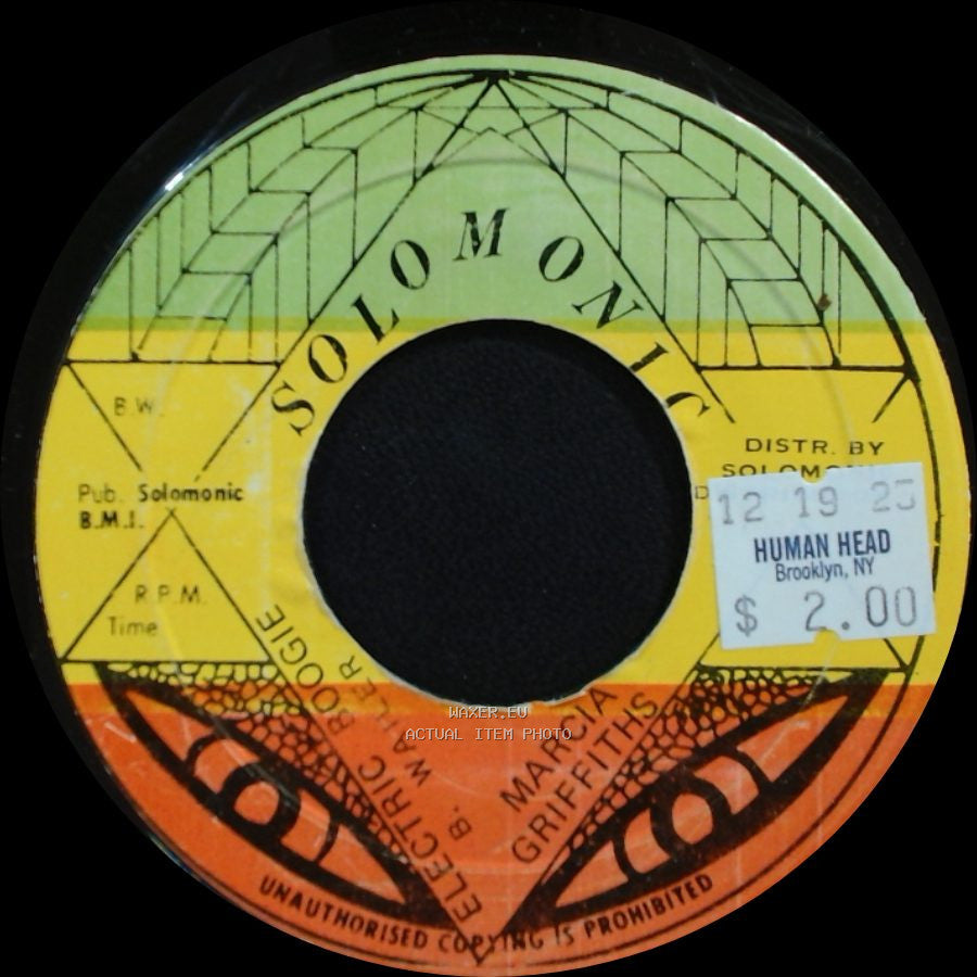 Marcia Griffiths - Electric Boogie / Unknown Title B side A