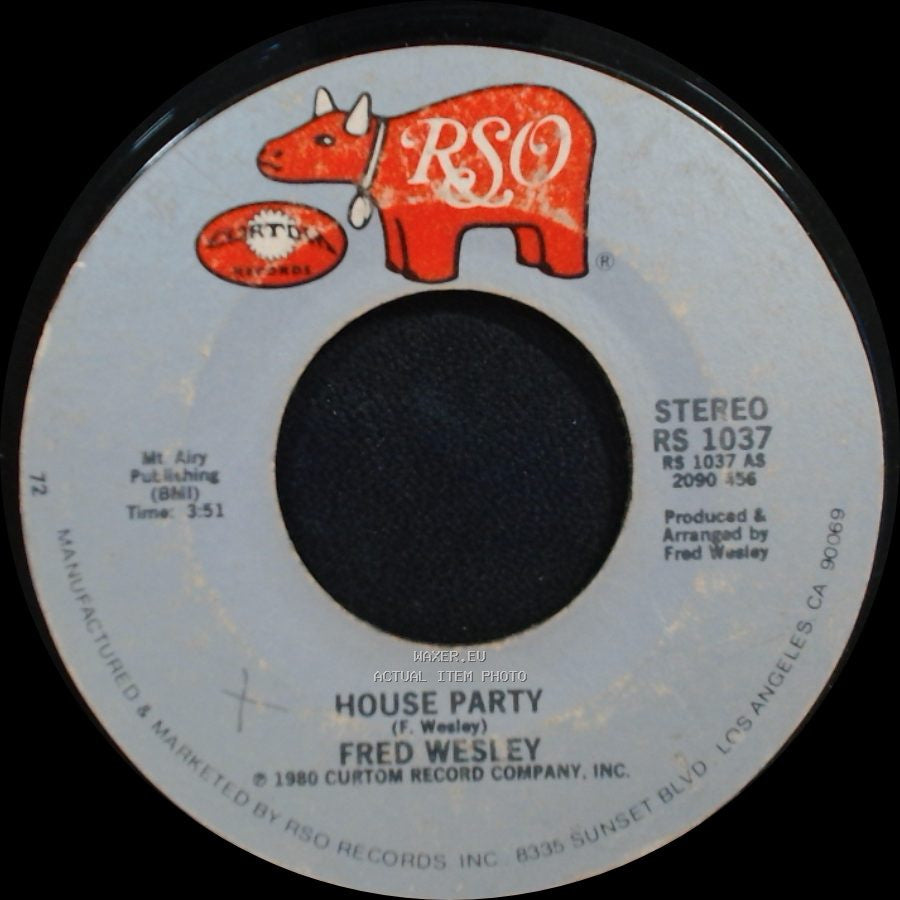 Fred Wesley - I Make Music / House Party side B