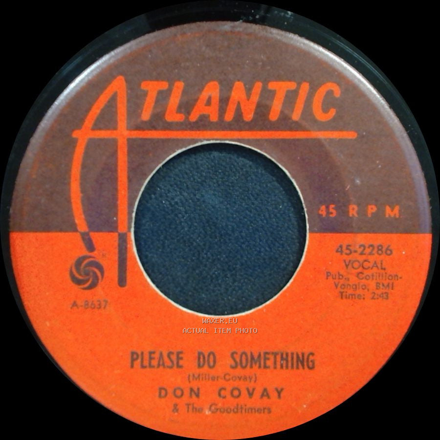 Don Covay & The Goodtimers - Please Do Something / A Woman's Love side A