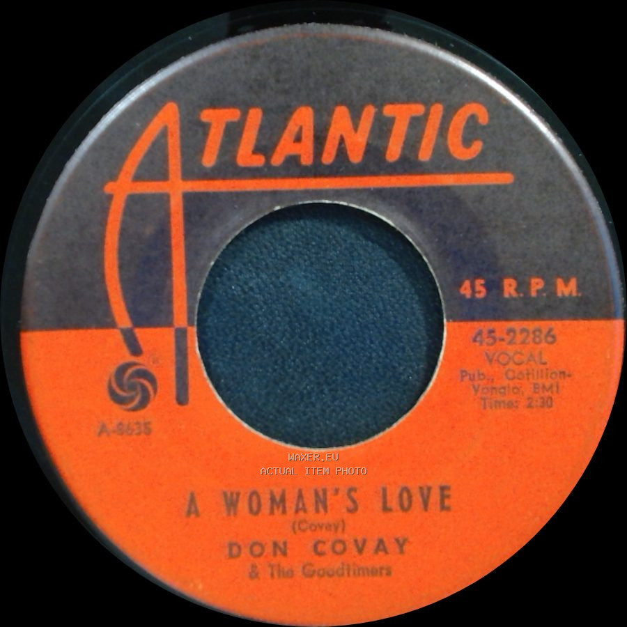 Don Covay & The Goodtimers - Please Do Something / A Woman's Love side B
