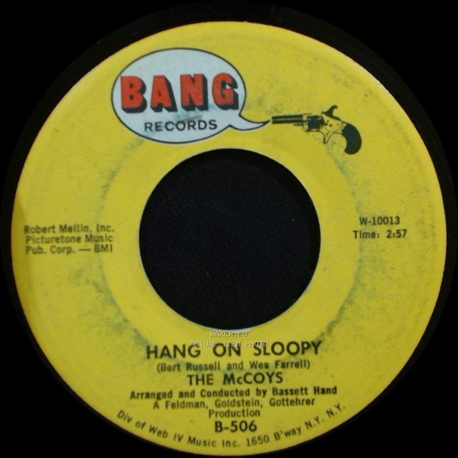 The Mccoys - I Can't Explain It / Hang On Sloopy side B