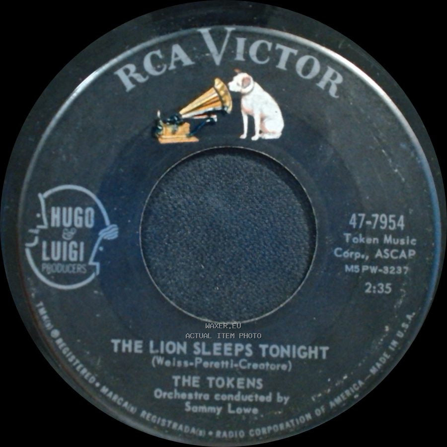 The Tokens - Tina / The Lion Sleeps Tonight side A