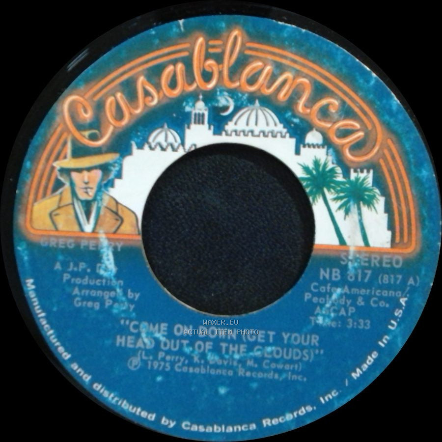 Greg Perry - Variety Is The Spice Of Life / Come On Down (Get Your Head Out Of The Clouds) side B