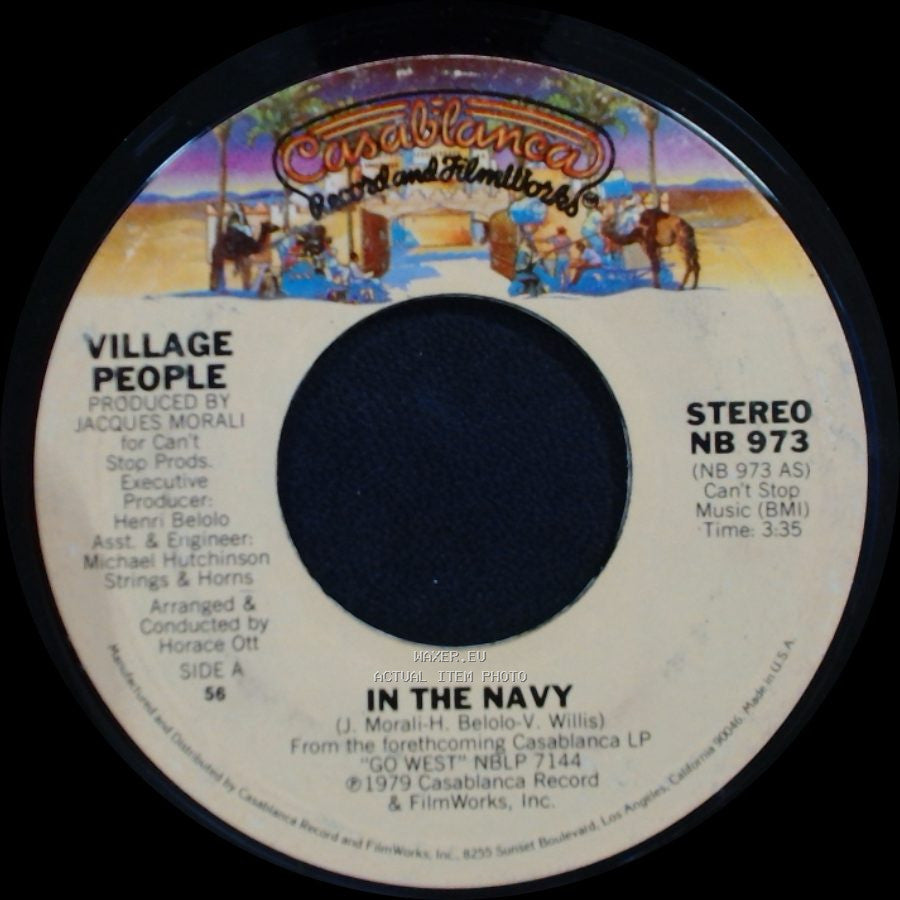 Village People - In The Navy / Manhattan Woman side A