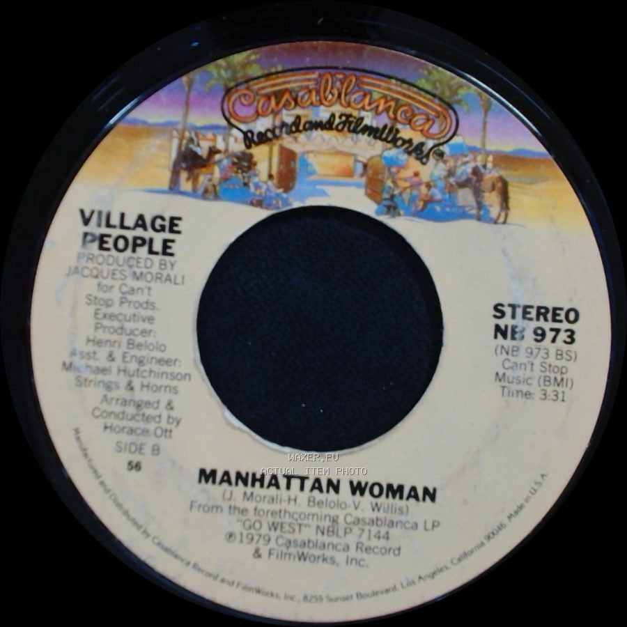 Village People - In The Navy / Manhattan Woman side B