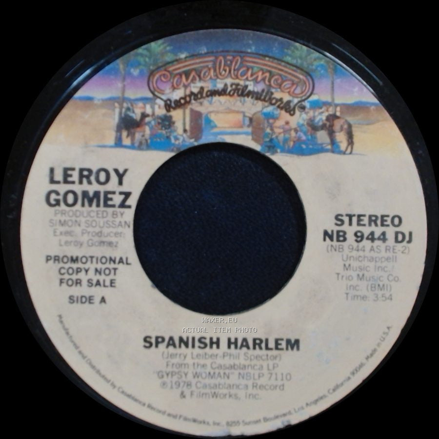 Leroy Gomez - Spanish Harlem / Spanish Harlem side B