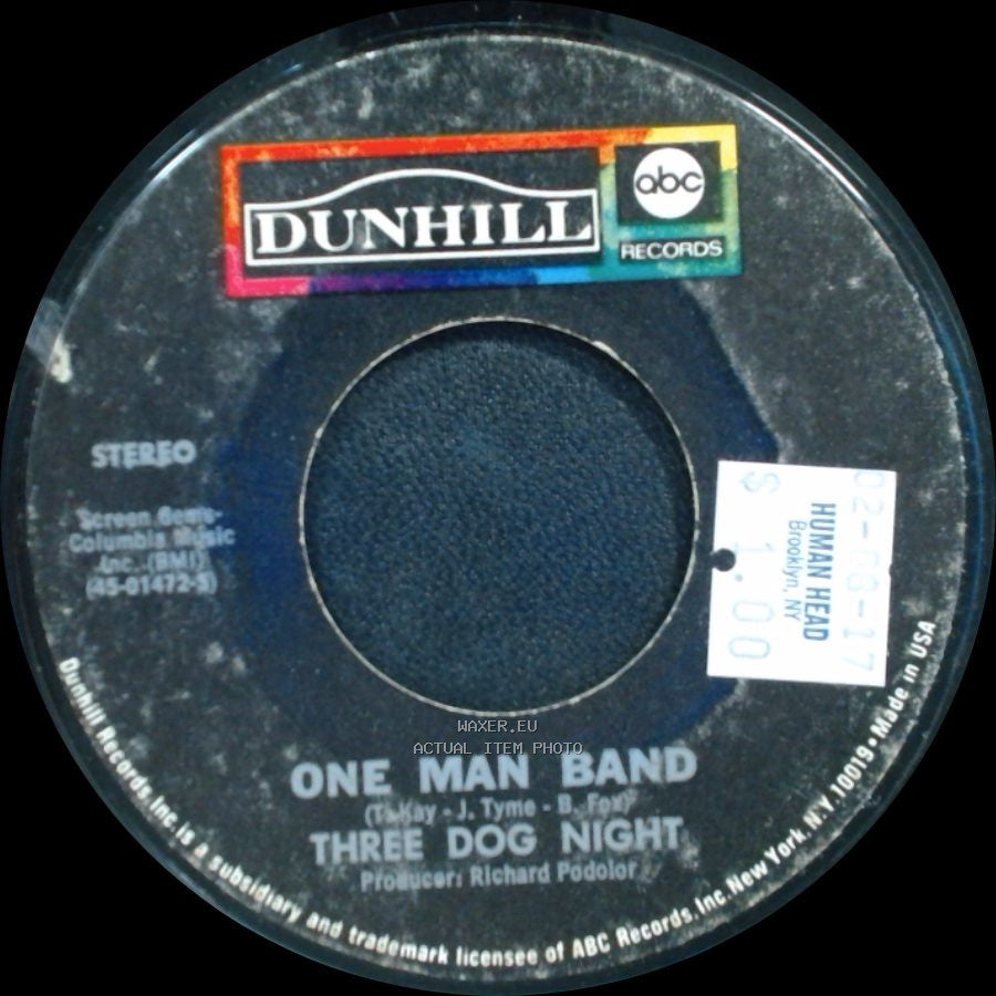 Three Dog Night - It Ain't Easy / One Man Band side B