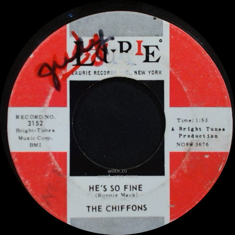 The Chiffons - Oh My Love / He's So Fine side B