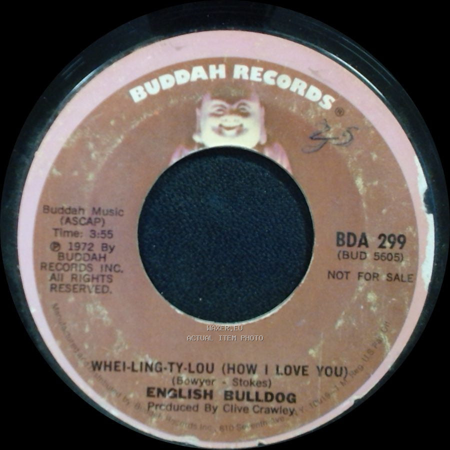English Bulldog - Whei-Ling-Ty-Lou (How I Love You) / Whei-Ling-Ty-Lou (How I Love You) side B