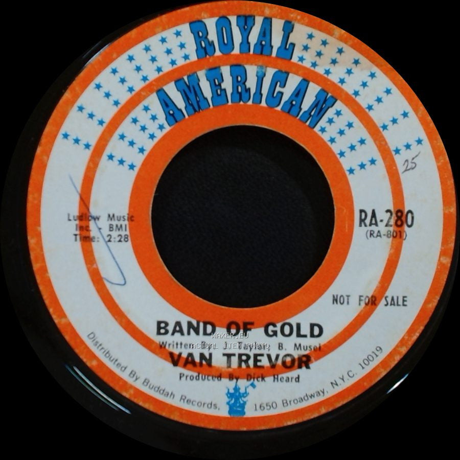 Van Trevor - Band Of Gold / The Things That Matter side A