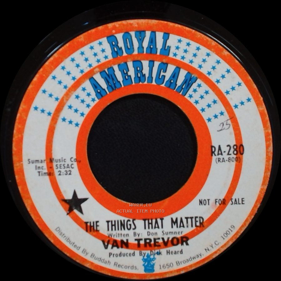 Van Trevor - Band Of Gold / The Things That Matter side B