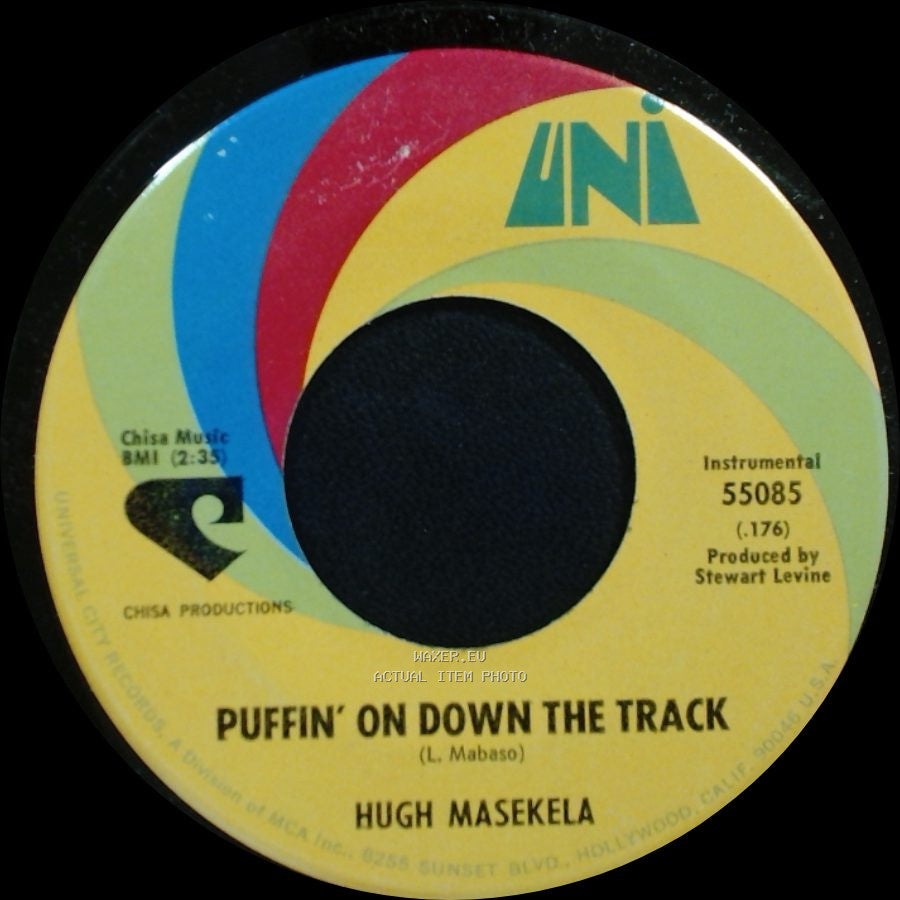 Hugh Masekela - Puffin' On Down The Track / Do Me So La So So side A