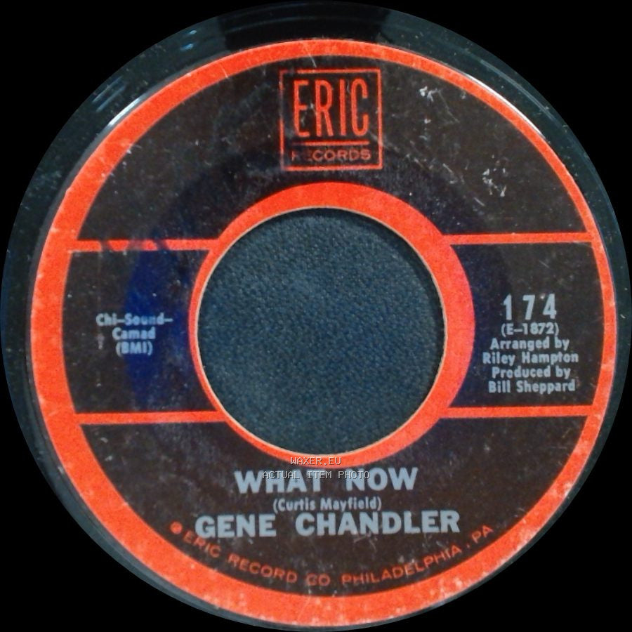 Gene Chandler - What Now / Rainbow '65 (Complete Version) side A