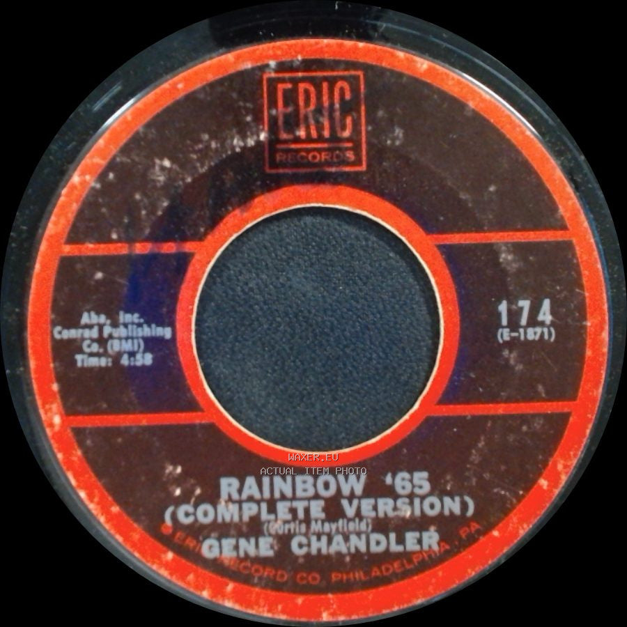 Gene Chandler - What Now / Rainbow '65 (Complete Version) side B
